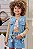 Colete em Jeans Kukiê Infantil Menina - Imagem 1
