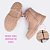 Bota Coturno Infantil Feminina Lucky Comfy Bege - Imagem 3