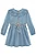 Vestido em Jeans Kukiê Infantil Menina - Imagem 4