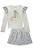 Conjunto de Blusa em Cotton e Saia em Super Cetim Kukiê Infantil Menina - Imagem 1
