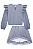 Conjunto de Blusa em Crepe Dots e Saia em Tule com Elastano (acompanha Shorts) Kukiê Infantil Menina - Imagem 2