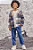 Overshirt em Flanela Xadrez 79467 LucBoo Infantil Menino - Imagem 2