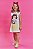 Vestido em Molecotton Kukiê Infantil Menina - Imagem 1