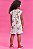 Vestido em Molecotton Moana Kukiê Infantil Menina - Imagem 2