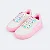 Tênis Infantil Pampili XP 24 Led Docinho Rosa Branco - Imagem 1