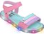 Sandália de Led Infantil Pampili Lulli Coração Perolado Colorida - Imagem 1