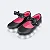 Tênis de Led Pampili Sneaker Luz Mary Jane Laço Preto e Pink - Imagem 2