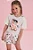 Conjunto de Pijama de Blusa Boxy Over em Malha Fresh com Shorts em Malha Comfy - Imagem 1