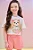 Conjunto de Blusa Boxy em Malha Power e Shorts em Moletom sem Pelúcia - Imagem 1