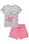 Conjunto de Blusa Boxy Over em Malha Power e Shorts em Nylon - Imagem 2