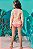 Conjunto de Biquíni e Blusa em Malha Jacquard Textura com Proteção UV 50+ kukie - Imagem 2