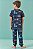 Conjunto de Pijama com Camiseta e Calça em Malha Comfy LucBoo Infantil Menino - Imagem 2