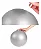 BOLA PARA PILATES E YOGA 25 CM COR CINZA - Imagem 2