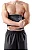 Faixa Cinta Abdominal Preto 130cm - Imagem 1