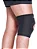 Joelheira Neoprene Curta C Reforço Patelar Preta Tamanho G - Imagem 2