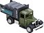Miniatura Caminhão Retrô Carga de Pneu - Imagem 2