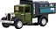 Miniatura Caminhão Retrô Carga de Pneu - Imagem 1