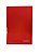 Kit 5 Unid Caderno 1/4 Brochura 96 Fls Vermelho - Imagem 1