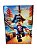Kit 5 Unid Caderno Brochura 80 Fls 1 Mat Com Adesivo Blox Games - Imagem 3