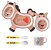 Kit Infantil Prato,Tigela, Copo e Talher Akf009 - Imagem 3