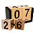 Calendário Decorativo Em Mdf - Imagem 1