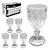 Taça Diamante 260ml Kit 6 Pçs Original Glass Gl7631 - Imagem 2