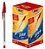 Kit 50 Pçs Caneta Bic Cristal Vermelha - Imagem 1