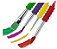 Pincel Colorido Com 4 Unidades Brw Pc1200 - Imagem 1