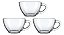 Jogo De Canecas Safira 3Pçs 230ml Original Glass Gl7349 - Imagem 1