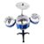 Brinquedo Baterial Musical 3 Tambores Toys190193 - Imagem 2