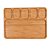 Petisqueira Retangular Bambu 32,5x24x1,9cm Casavita Cv329 - Imagem 1