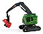 Miniatura Trator John Deere Tracked Harvester 859MH - Prestige Collection - ERTL - 1/50 - Imagem 1