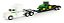 Miniatura Carreta Prancha Com Trator John Deere 1/64 - Imagem 1