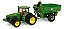 Miniaturas Trator John Deere 8320R com Bazuka - ERTL - 1/64 - Imagem 2