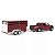 Miniatura Picape Ford F-150 XLT com reboque para gado - Greenlight Collectibles - Hitch & Tow - 1/64 - Imagem 3