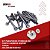 KIT PARAFUSOS CROMADOS DO MOTOR CG 160/150 TITAN FAN START BROS 125 09 EM DIANTE - Imagem 1