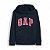 Blusa GAP Moletom Kids Azul com Rosa - Imagem 1