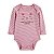 Body Carters Manga Longa Gatinha Rosa - Imagem 1