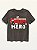 Camiseta GAP Infantil Manga Curta Cinza Bombeiro - Old Navy - Imagem 2