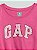Camiseta GAP Infantil Manga Longa Logo Rosa - Imagem 3