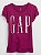 Camiseta GAP Kids Manga Curta Logo Vinho - Imagem 1