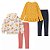 Conjunto Kids Headquarters Infantil 4 pecas Flores - Imagem 6
