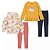 Conjunto Kids Headquarters Infantil 4 pecas Flores - Imagem 1