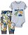 Conjunto Carters 2 pecas Longo Camuflado Dinossauro - Imagem 1
