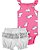Conjunto Carters 2 pecas Curto Rosa Coelho - Imagem 1