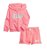 Conjunto GAP Moletom Infantil Rosa c/ Bermuda - Imagem 1