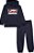 Conjunto Tommy Hilfiger Infantil 2 pecas Casaco Moletom Azul - Imagem 1