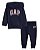 Conjunto GAP Moletom Infantil Azul e Rosa - Imagem 1