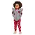 Conjunto Disney 3 pecas Casaco Moletom Minnie - Imagem 2