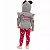 Conjunto Disney 3 pecas Casaco Moletom Minnie - Imagem 4